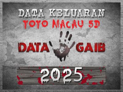 Data Pengeluaran Macau 5D Juli 2024