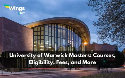 Data Science - The University of Warwick MSc 82 Reviews