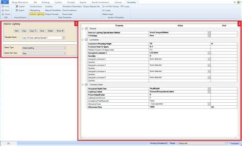 Data Template Naming Area