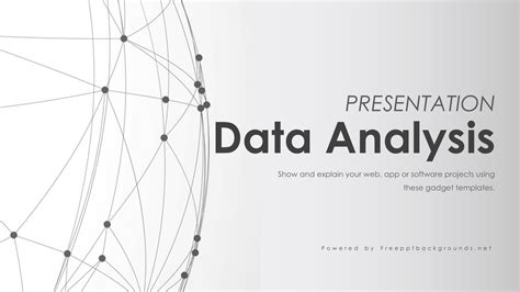 Data analysis Presentation Template Free PowerPoint Template