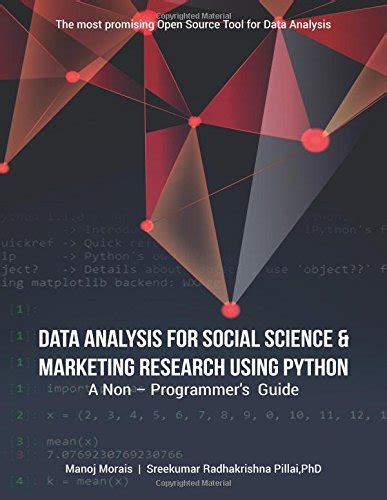 Data analysis for social science marketing research using python a nonprogrammers guide. - Brother sewing machines manuals ls 1217.