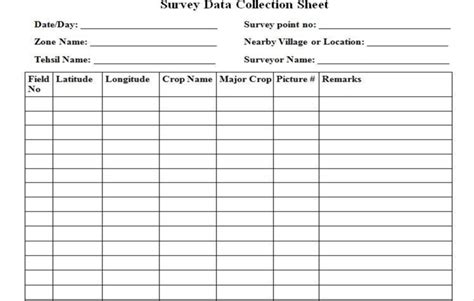 Data collection form. Download Scientific Diagram