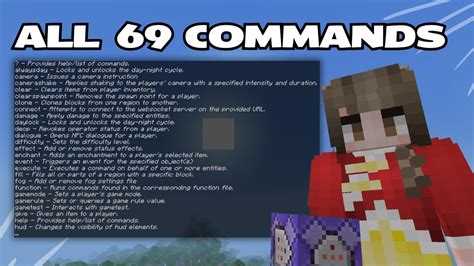 Data command minecraft bedrock. g, for visualization in CGV, Gelphi.  This...