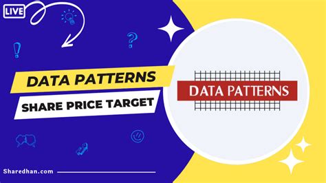 Data patterns share price. Things To Know About Data patterns share price. 