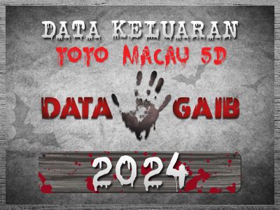 Data pengeluaran macau 5d 2024. Situs togel pasangan.