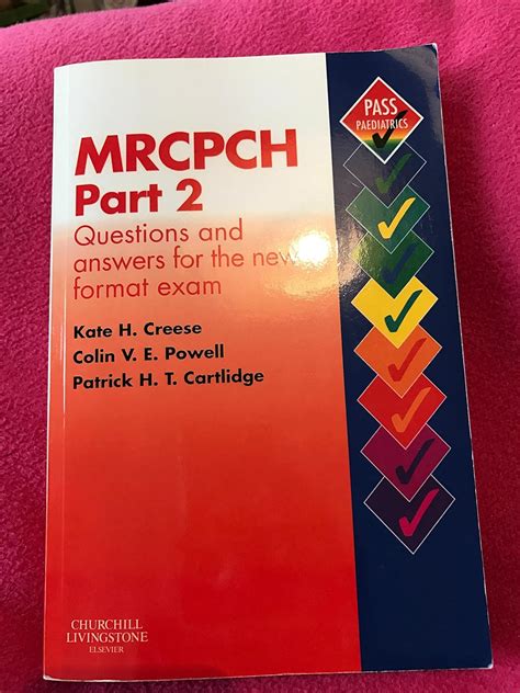 Data questions for the mrcpch part 2 1e mrcpch study guides. - Little book confidence susan jeffers ebook.