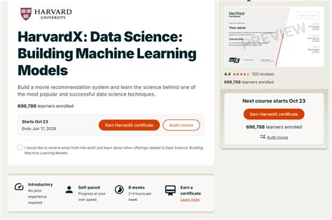 Data science building machine learning models harvard university. .  You will lear...