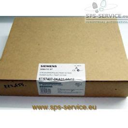 Data sheet 6ES7407-0KA01-0AA0 - SPS-Service