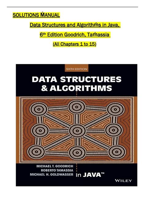 Data structures and algorithms in java solutions manual pdf.  As part of making re...