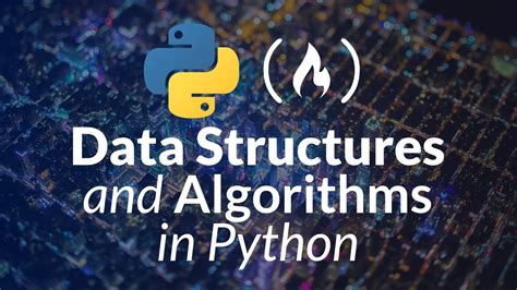 Data structures and algorithms in python. A course on common data structures (linked lists, stacks, queues, graphs) and algorithms (search, sorting, recursion, dynamic programming) in Python wit… 
