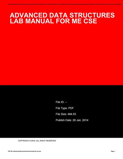Data structures lab manual for me cse. - 2013 audi s8 manuale del proprietario.