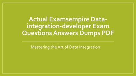 Data-Integration-Developer Dumps Deutsch.pdf