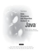 Read Online Data Structures And Algorithm Analysis In Java By Mark Allen Weiss