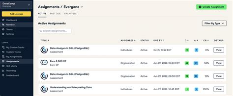 DataCamp For Business: An Overview Support DataCamp