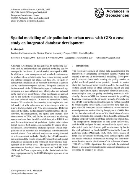 Database Monitoring And Modelling Of Urban Air Pollution Inventory Of Models And Data Sets