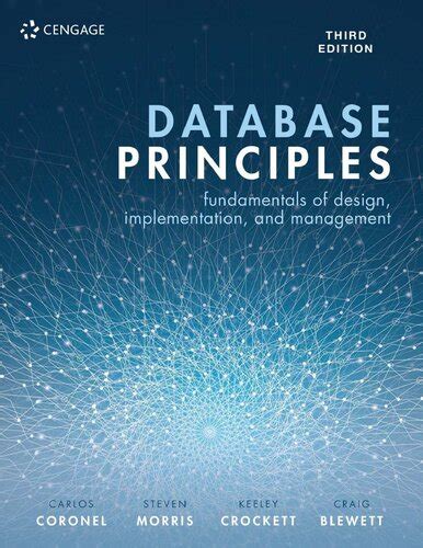 Database Principles Fundamentals Of Design Implementations And Management With Coursemate And Ebook