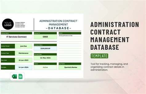 Database Template Contracts