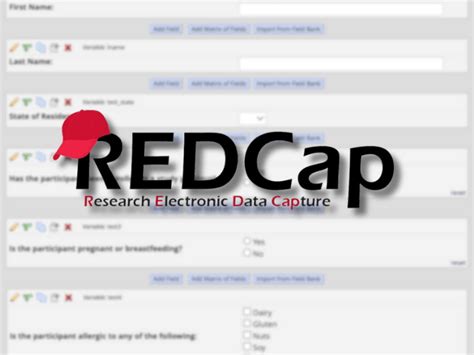 Database management system projects for students.  The REDCap Consortiu...