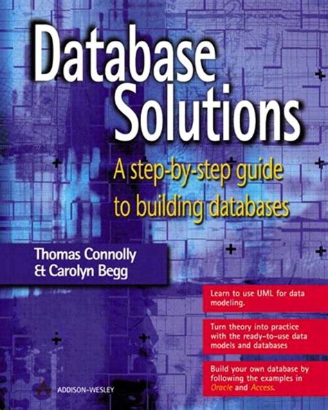 Database solutions a step by step guide to building databases. - Yamaha xt 600 z service manual.
