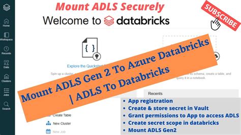 Databricks mount adls gen2 passthrough.  You have two possibilities: mount the ADLS into Databri...