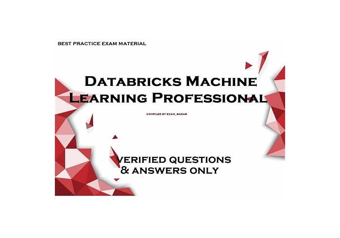 Databricks-Machine-Learning-Professional PDF | Ccsmusic