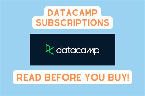 Datacamp cheap subscription. .  DataCamp's mobile subscriptions now include ac...