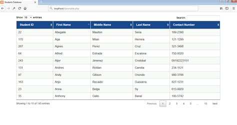 Datatable Jquery