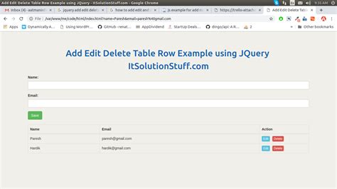 Datatable add remove rows. js and jquery.  For example, I want to get the values wher...