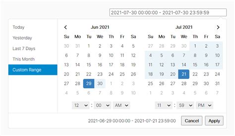 Date Range Picker Javascript Date Range Picker Component Jquery Plugins