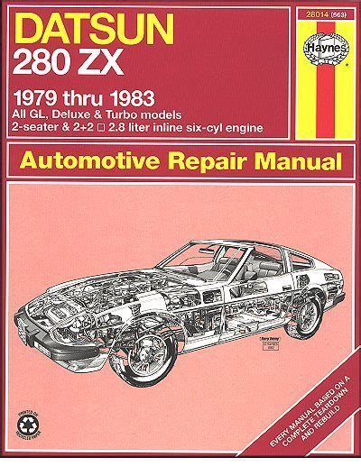 Datsun 280zx service repair manual 1983. - Chevrolet aveo service manual radio code.