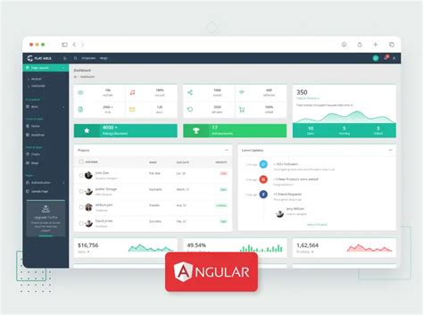 Datta Able Angular 9 Admin Template Free Version Codedthemes
