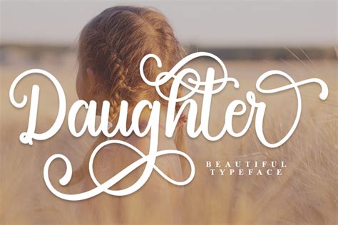 Daughter Font FreshTypeINK FontSpace