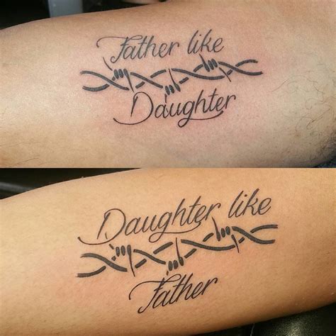 Daughter and father tattoo quotes. “We all have a limit. What we’re willing to put up with before we break. When I married your father, I knew exactly what my limit was. But slowly . . . with every incident . . . my limit was pushed a little more. And a little more. The first time your father hit me, he was immediately sorry. He swore it would never happen again. 