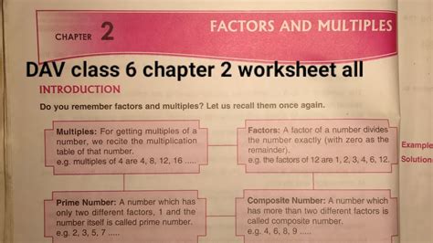 Dav maths solution class 6.  DAV solutions explain every concept and logic in detail f...