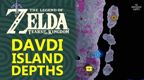 Davdi island depths. Davdi Island is a recurring location in The Legend of Zelda series. Contents. 1 Features and Overview. 1.1 Breath of the Wild; 1.2 Tears of the Kingdom; 2 Nomenclature; 3 Gallery; 4 See Also; 5 References; Features and Overview Breath of the Wild. Davdi Island is located in the Akkala Highlands. 