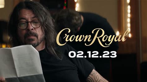 Dave Grohl Prepares For Crown Royal