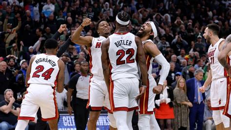 Dave Hyde: A double-header of 8th-seed delight as Heat stun Bucks, Panthers shock Bruins