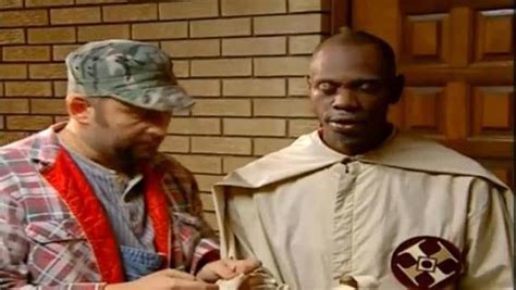 Dave chappelle klansman. The clip immediately drew comparisons to Clayton Bigsby, a fictional character from Dave Chappelle. Bigsby was a Black member of the Klu Klux Klan who didn’t realize he was Black because he was ... 
