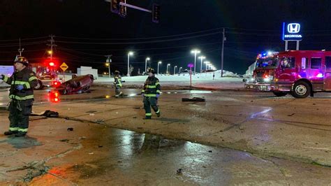 Davenport Police, Fire and Medic EMS were called to the scene for a crash involving a pedestrian and a car. Police say a 2001 Lexus SUV was travelling west on Locust, when it struck a person in ...