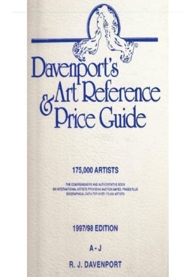 Davenports art reference price guide 1997 1998 2 vols in 1. - Inorganic chemistry by gary wulfsberg solution manual.