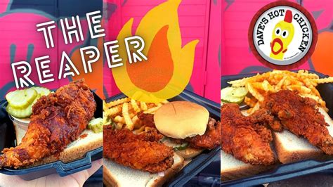 Daves hot chicken reaper. fast-food letdown, the Dave's Hot Chicken Reaper chicken tender actually lived up to the heat hype. After my first bite of the chile powder-coated chicken, I knew that this was going to be a ... 