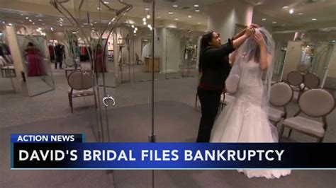 David's Bridal files for bankruptcy