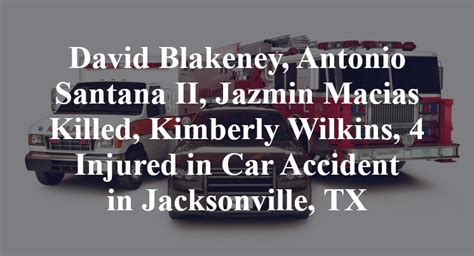David Blakeney and Antonio Santana III Killed in 3-Vehicle Collision on Highway 175 [Cherokee County, TX]