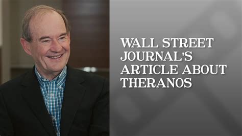 David Boies, Theranos counsel, explains how the "very bad …