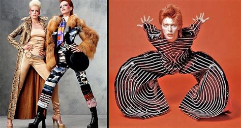 David Bowie persona in 1970s glam rock crossword clue