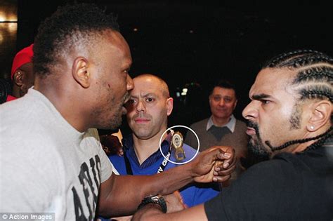 David Haye admits holding a glass bottle in Dereck Chisora brawl