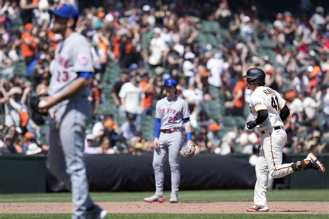 David Peterson gets rocked by Giants as Mets fall 7-4