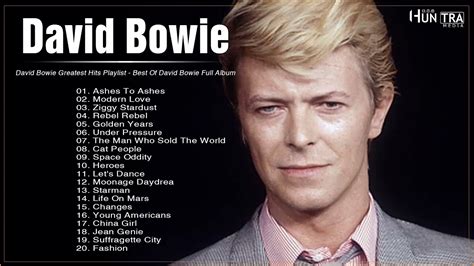 David bowie songs ranked. David Bowie (1947–2016) was an English musician who recorded over 400 different songs in a career which spanned six decades. [1] [a] Bowie worked with numerous artists throughout his career, including producers Tony Visconti , Brian Eno and singer Iggy Pop , and was the primary songwriter for most of his songs; he recorded cover versions of ... 