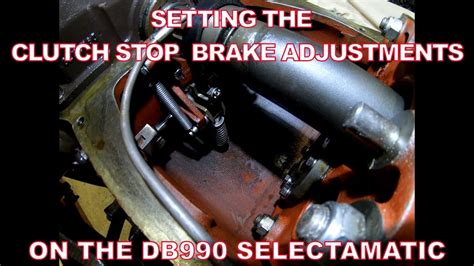 David brown 990 brake adjustment.  A stoplight pressure-switch is included...