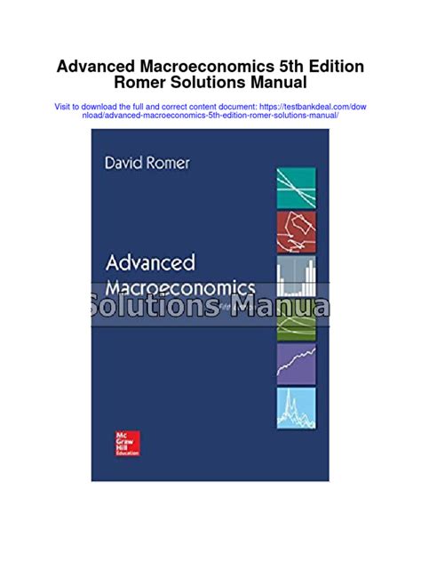 David romer 3rd advanced macroeconomics solution manual. - Aktuelle praxis des grundstücks- und grundbuchrechts.
